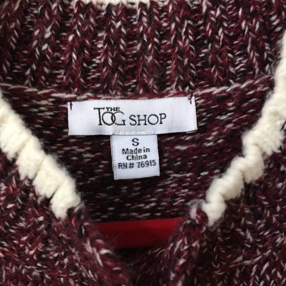 The Tog Shop Maroon Sweater - Picture 6 of 14